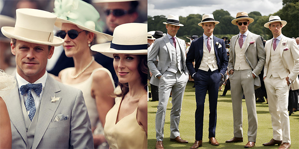 The Royal Ascot And Panama Hat